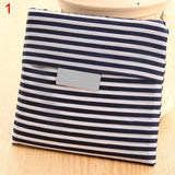 Lady Grocery Foldable Bag Square Shopping Storage Reusable Eco-friendly Tote Bag