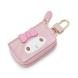 Anime Car Key Holder Case Keychain Wallet Women Key Pouch Bag