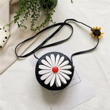 Little Daisy Girl Small Crossbody Bag Kid Toddler Girl Children Messenger