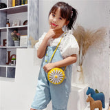 Little Daisy Girl Small Crossbody Bag Kid Toddler Girl Children Messenger