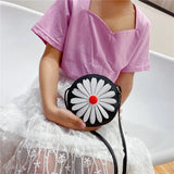 Little Daisy Girl Small Crossbody Bag Kid Toddler Girl Children Messenger