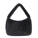 Plush Women's Crossbody Bag Small Shoulder Handbag Tote