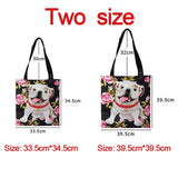 Science Experiment Shoulder Bag Girls Canvas Totes Women Shopping Bags