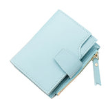 Mini Change Purses Tri-fold Women's Wallet Lipstick Storage Bag