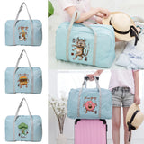 Monster Travel Bag Nylon Foldable WaterProof Unisex Large Capacity Packs