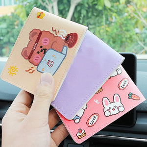 Multi-Color Driver Holder PU Leather Cover Car Driving Documents