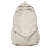 Canvas School Backpack for Student Girls Boys Youth Bookbag