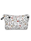 Nurse Medical Records Printed Makeup Bag Eco Reusable Storage Bag