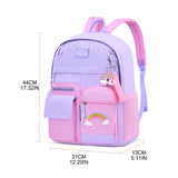 Nylon Backpack Anti-theft Student Daypack Preschool Girl School Bag