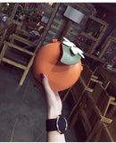 Orange Shape Small Shoulder Bag for Women Fun Ladies Purses and Handbags
