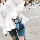 Owl Chain Shoulder Bag Small Crossbody Clutch Bag