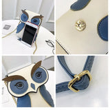 Owl Chain Shoulder Bag Small Crossbody Clutch Bag