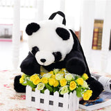 Panda Backpack Stuffed Animal Bag Plush Adjustable Schoolbags