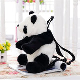 Panda Backpack Stuffed Animal Bag Plush Adjustable Schoolbags