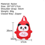 Panda Cartoon Kids Bag Mini Backpack Baby Bag For Toddler