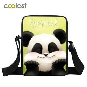 Panda Shoulder Bag Women Handbag Casual Tote Messenger Bag Girls Crossbody