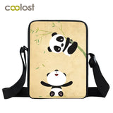 Panda Shoulder Bag Women Handbag Casual Tote Messenger Bag Girls Crossbody