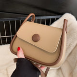 Panelled Small Shoulder Bags for Women Spring Handbags Female Tote