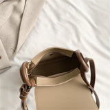 Panelled Small Shoulder Bags for Women Spring Handbags Female Tote