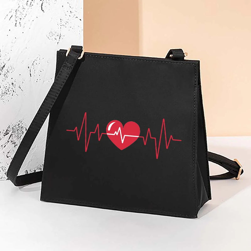 Square Messenger Bag Women's Casual Tote Small Joker Shoulder Bag