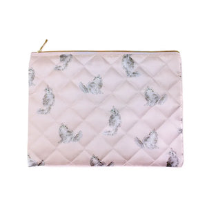 Persian Cat Tablet Bag Shockproof Protection Travel Makeup Organizer