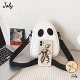 Funny Novelty Crossbody Purse for Women, Personality Shoulder Bag