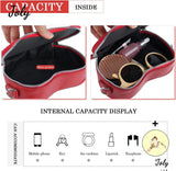 Women Red Heart Purse Love Shoulder Handbag Girls Evening Clutch Bag