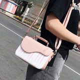 Piano Pattern Shoulder Bag Casual Ladies Handbag Crossbody Messenger Bag