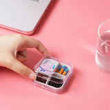 Portable Mini Pill Box Sub-packing Carry-on Medicine Storage
