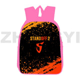 Pink Girls 3D Print Camo Army Standoff Backpacks