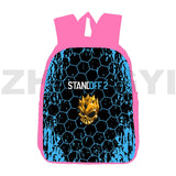 Pink Girls 3D Print Camo Army Standoff Backpacks