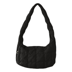 Pleated Women Shoulder Bags Summer Armpit Underarm Bag Portable Girls Handbags