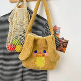 Anime Cartoon Dog Plush Backpack for Girls