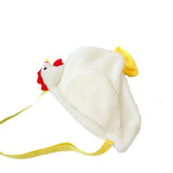 Plush Cartoon Doll Chicken Messenger Bag Girls Bear Phone Purse