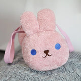 Plush Cat Chain Shoulder Bag Crossbody Clutch Women Casual Handbag