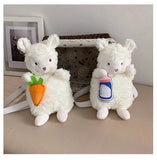 Plush Rabbit Messenger Bag Girls Phone Purse Organizer Crossbody Shoulder Bags