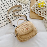 Harajuku Diagonal Bag for Women Wild Student Girl Shoulder Messenger Handbags