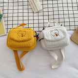 Harajuku Diagonal Bag for Women Wild Student Girl Shoulder Messenger Handbags