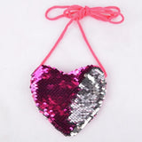Plush Heart Coin Purse Wallet for Kids
