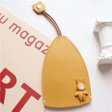 Cartoon Leather Car Holder Pouch Large Capacity