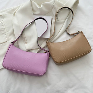 Women's Summer Small Shoulder Bag PU Leather Tote