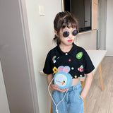 Rabbit Girls Crossbody Bag Children Coin Purse Princess Shoulder Bag