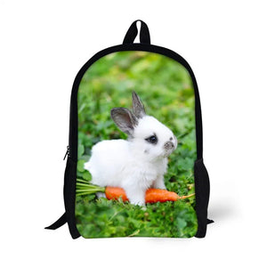 Rabbit Backpack School Bags for Girls Kids