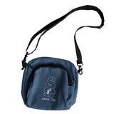 Rabbit Canvas Small Crossbody Bag Casual Messenger Vintage Ladies Purse