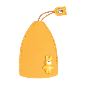 Rabbit Pull Type Key Bag PU Leather Key Wallets Car Key Holder Case