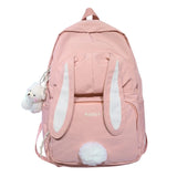 Rabbit Ear Backpack for Teen Girls School Bag Daypack Student Bookbag