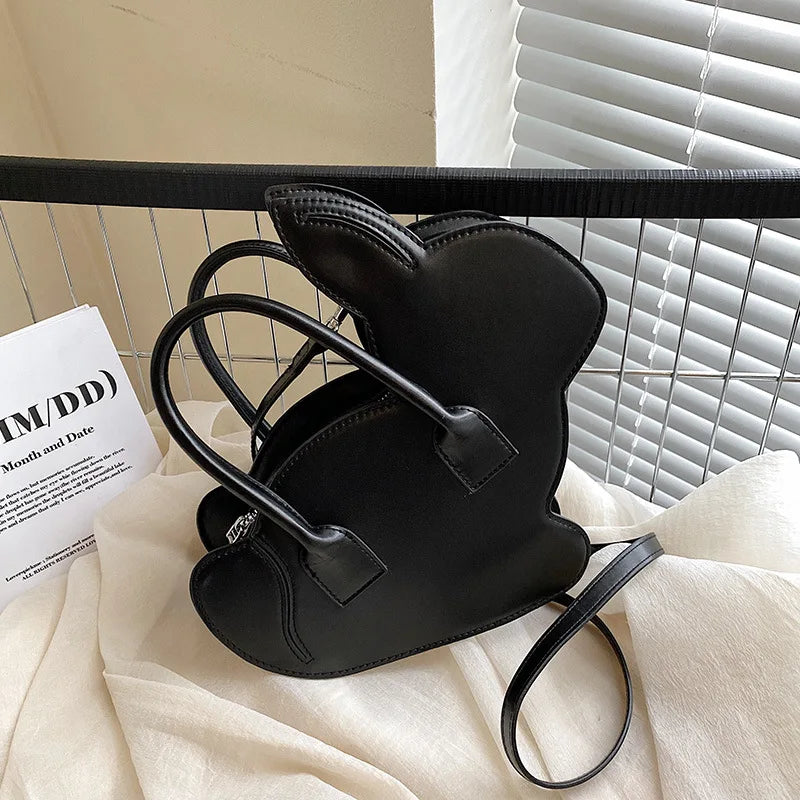 Rabbit Handbag Women's Bag Personalized Creative Shoulder Messenger Purses