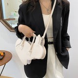 Rabbit Handbag Women's Bag Personalized Creative Shoulder Messenger Purses