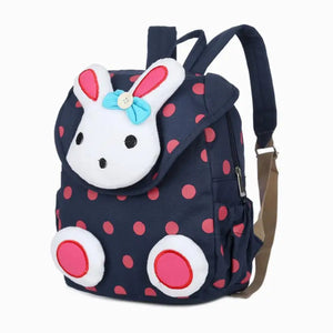 Rabbit Toddler Backpack Softback Canvas Schoolbag for Girls