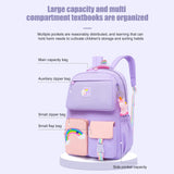 Rainbow Backpack Women Girl School Bags Large Capacity Children Travel Book Bags